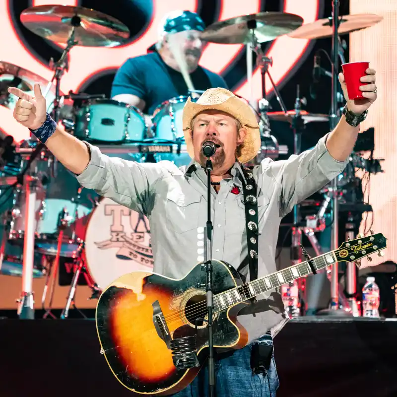 Toby Keith through the years