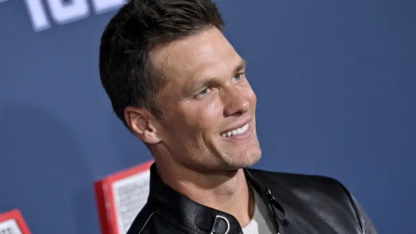 Tom Bradys Inner Circle Leonardo DiCaprio Mark Whalberg His Children and More