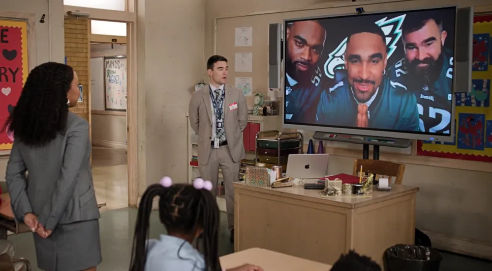 Travis Kelce Gushes Over Jason Kelce&rsquo;s Cameo in &lsquo;One of His Favorite&rsquo; Shows, &lsquo;Abbott Elementary&rsquo;