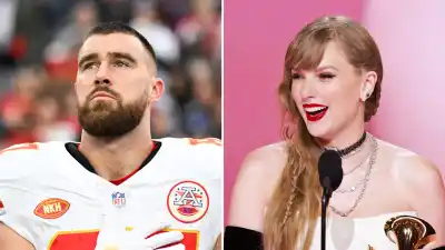 Travis Kelce Supports Taylor Swift Big Grammys Night
