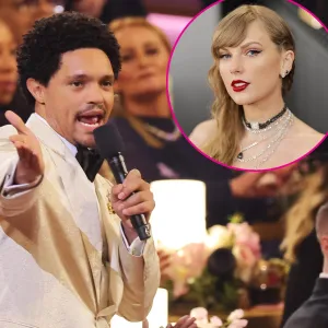 Trevor Noah Jokes the Grammys Will Get Revenge on NFL Fans Upset With Taylor Swift Coverage 659
