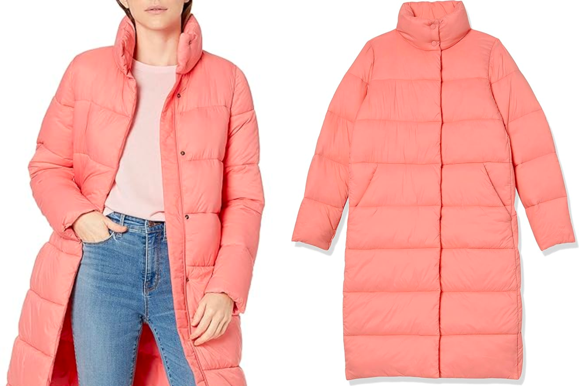 Amazon Essentials Lightweight Cocoon Puffer Coat