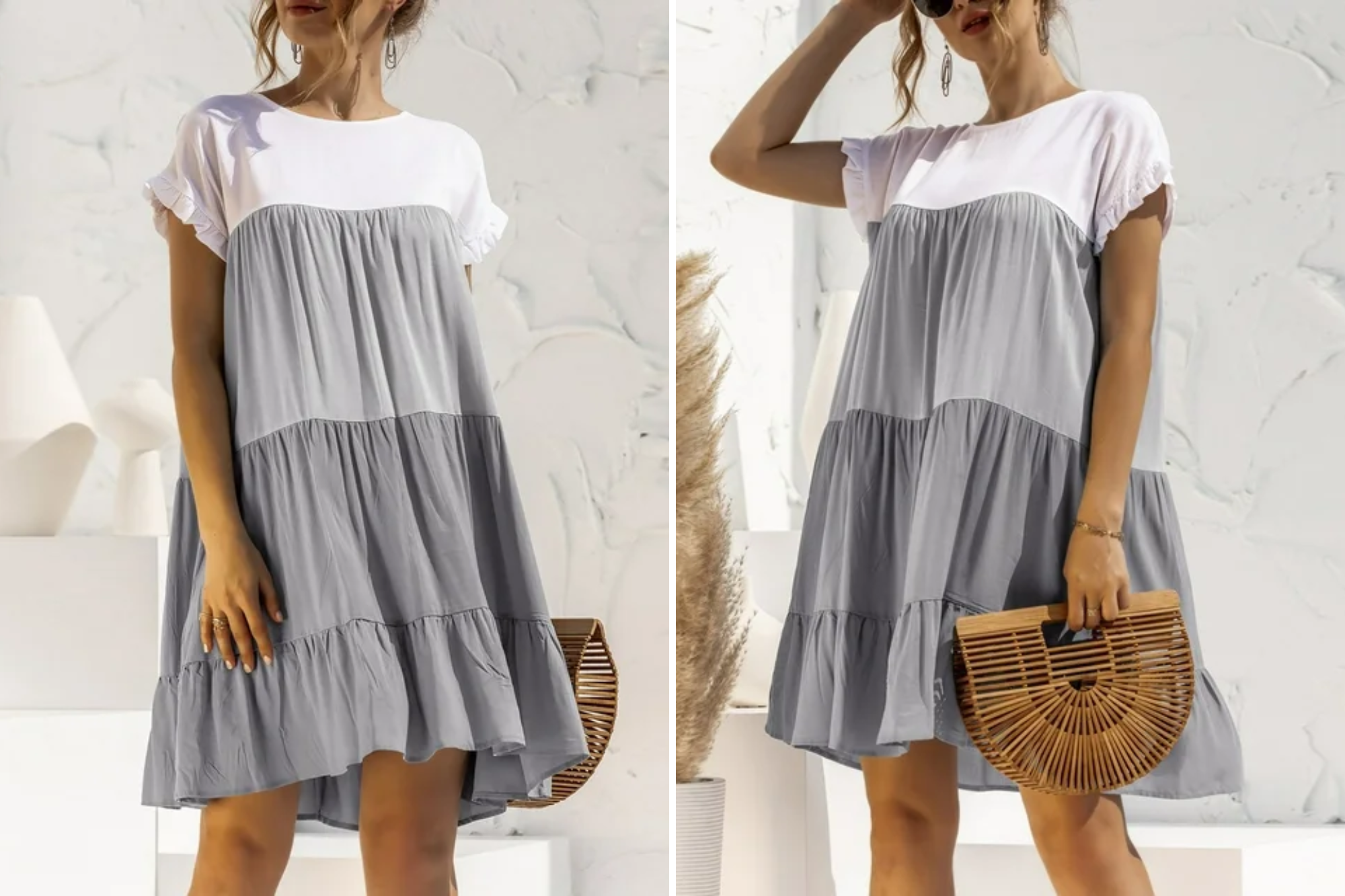 BeeYaSo Short Sleeve Summer Dress