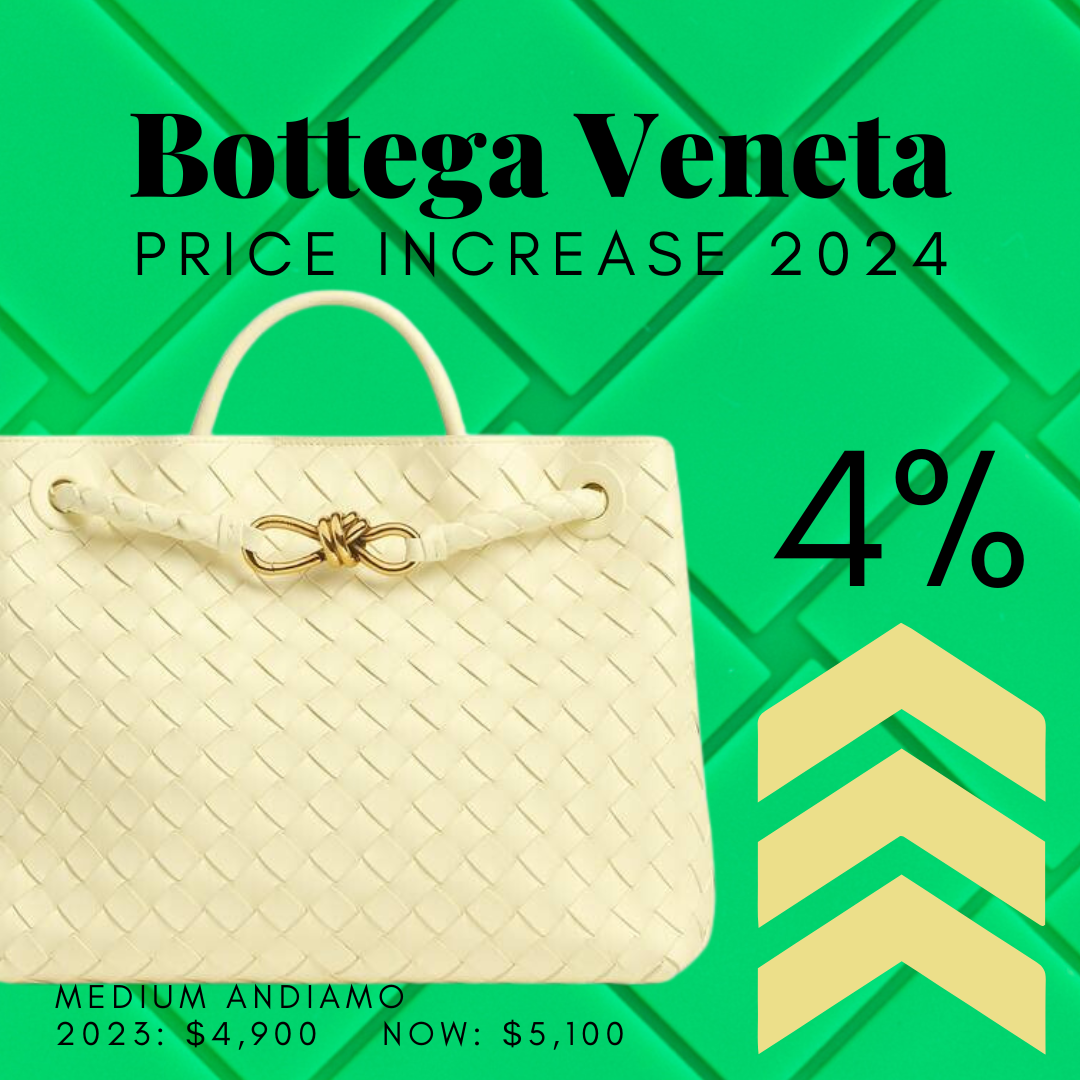 bottega veneta price increase 2024 | andiamo bag | andiamo medium | andiamo kylie jenner