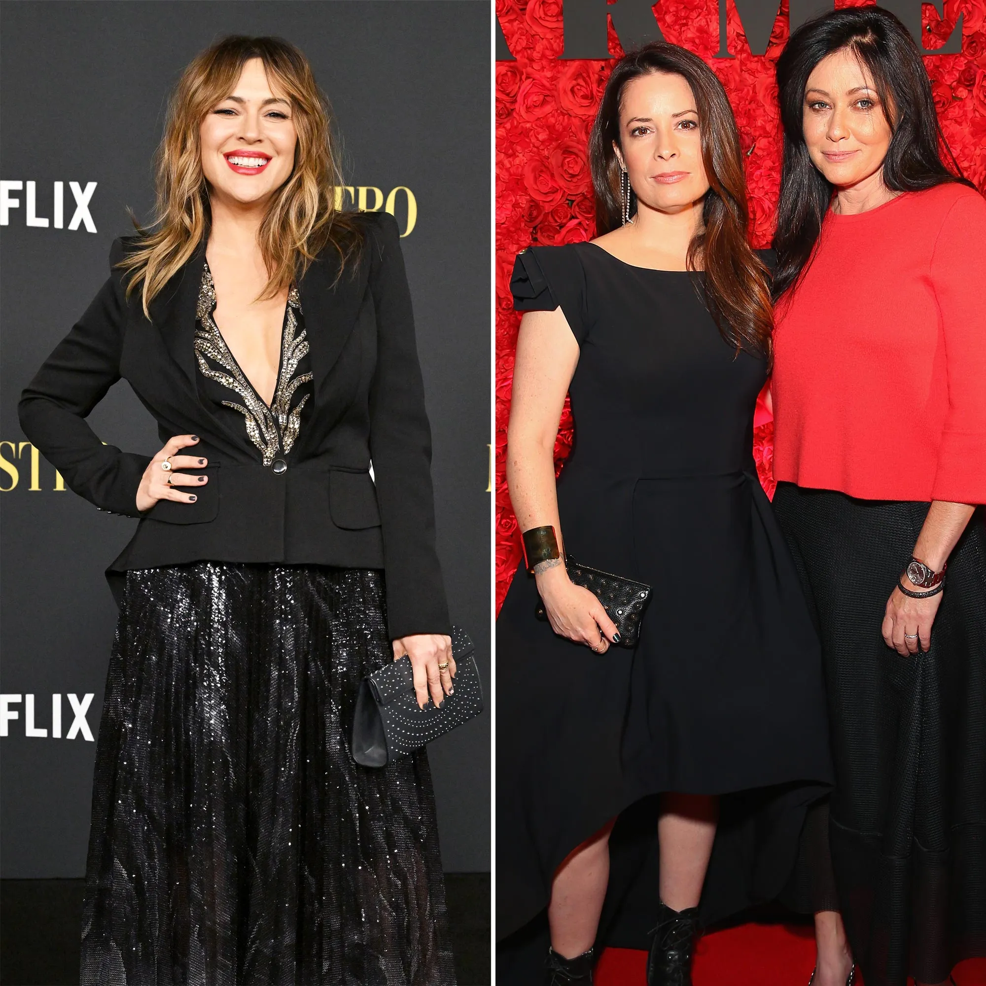 Alyssa Milano Addresses Shannon Doherty and Holly Marie Combs Podcast Comments
