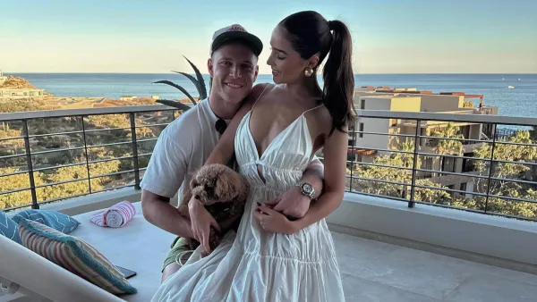Olivia Culpo Celebrates End of NFL Season With Christian McCaffrey