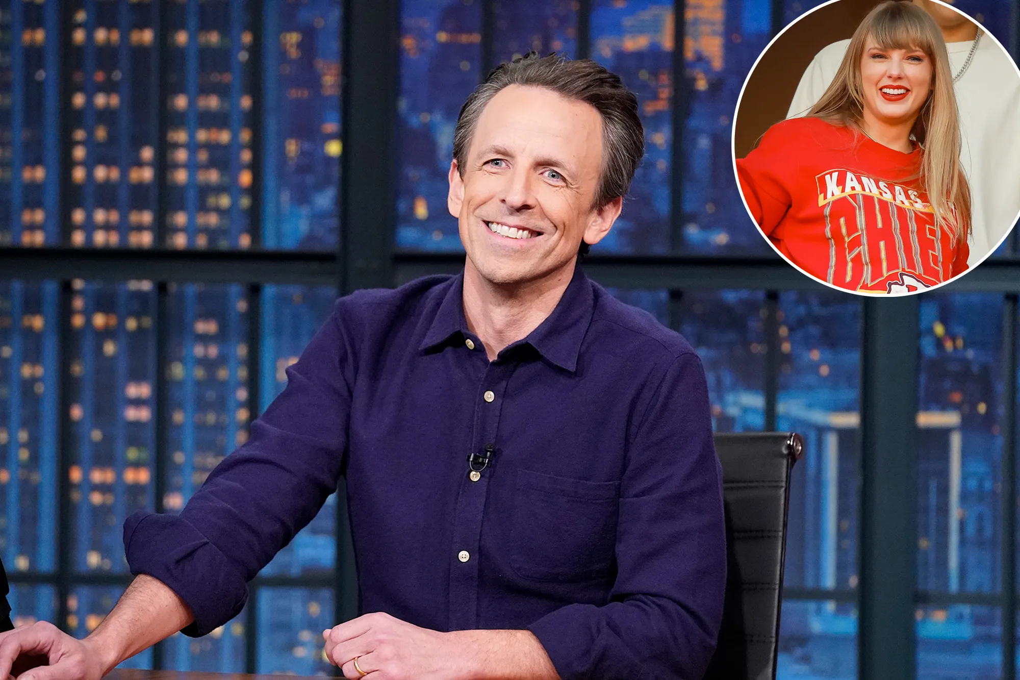 Seth Meyers Doesnt Understand Taylor Swift NFL Hate Theres 11 Minutes of Actual Football