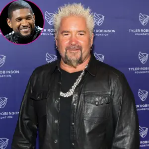 Celebrity Chef Guy Fieri Predicts ‘Legend’ Usher’s Super Bowl Halftime Show Surprises (Exclusive)