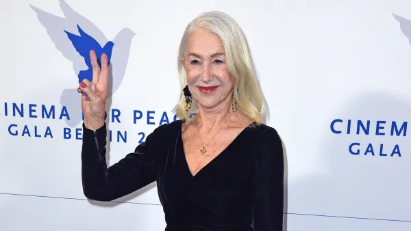 Helen Mirren at the Cinema For Peace Gala on February 19, 2024.