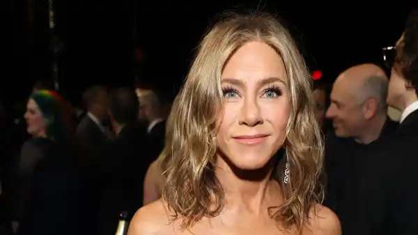 Jennifer Aniston at the Critics Choice Awards on January 14, 2024.