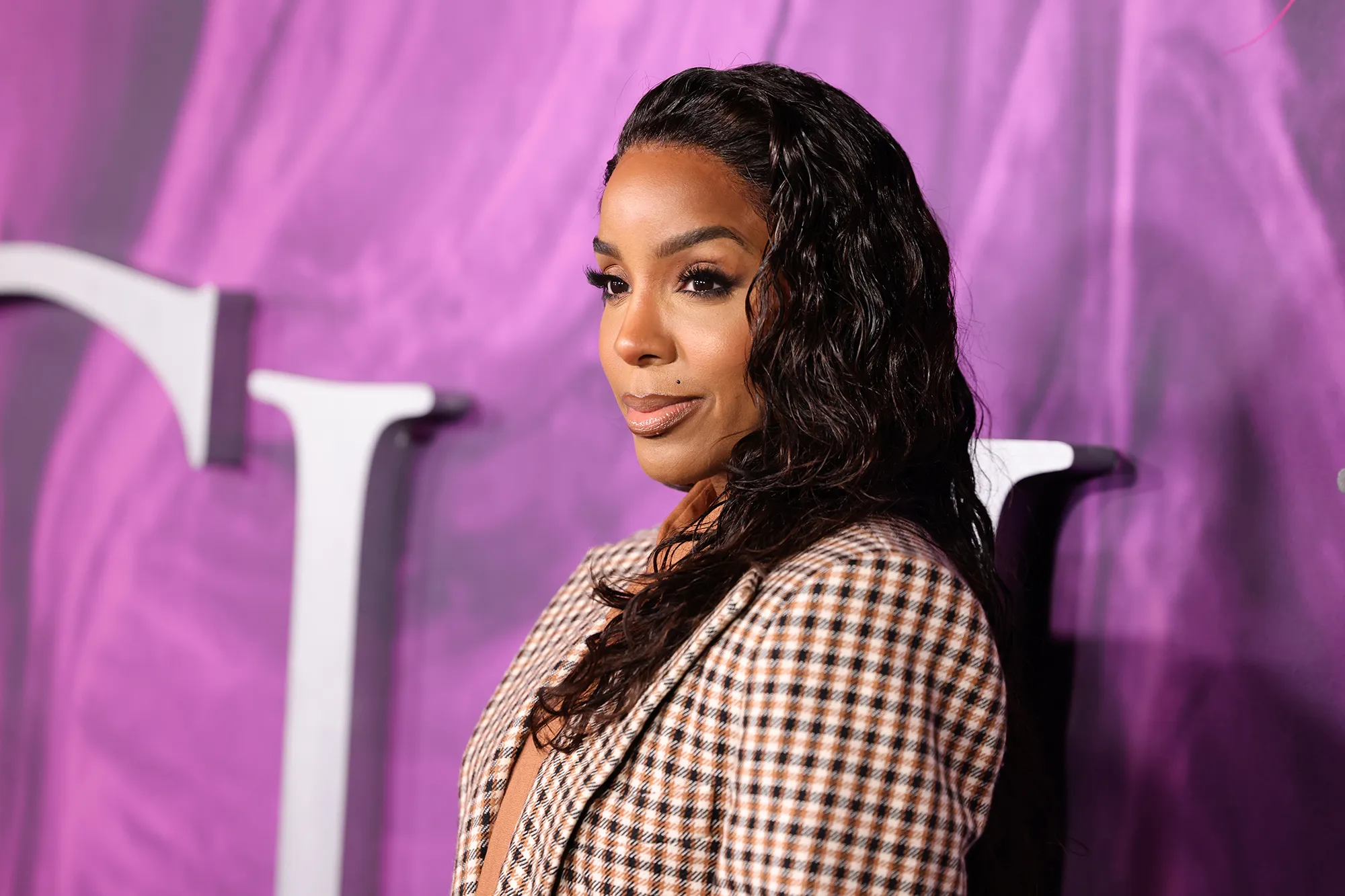 Kelly Rowland at Netflix's "Mea Culpa" New York Premiere on February 15, 2024.