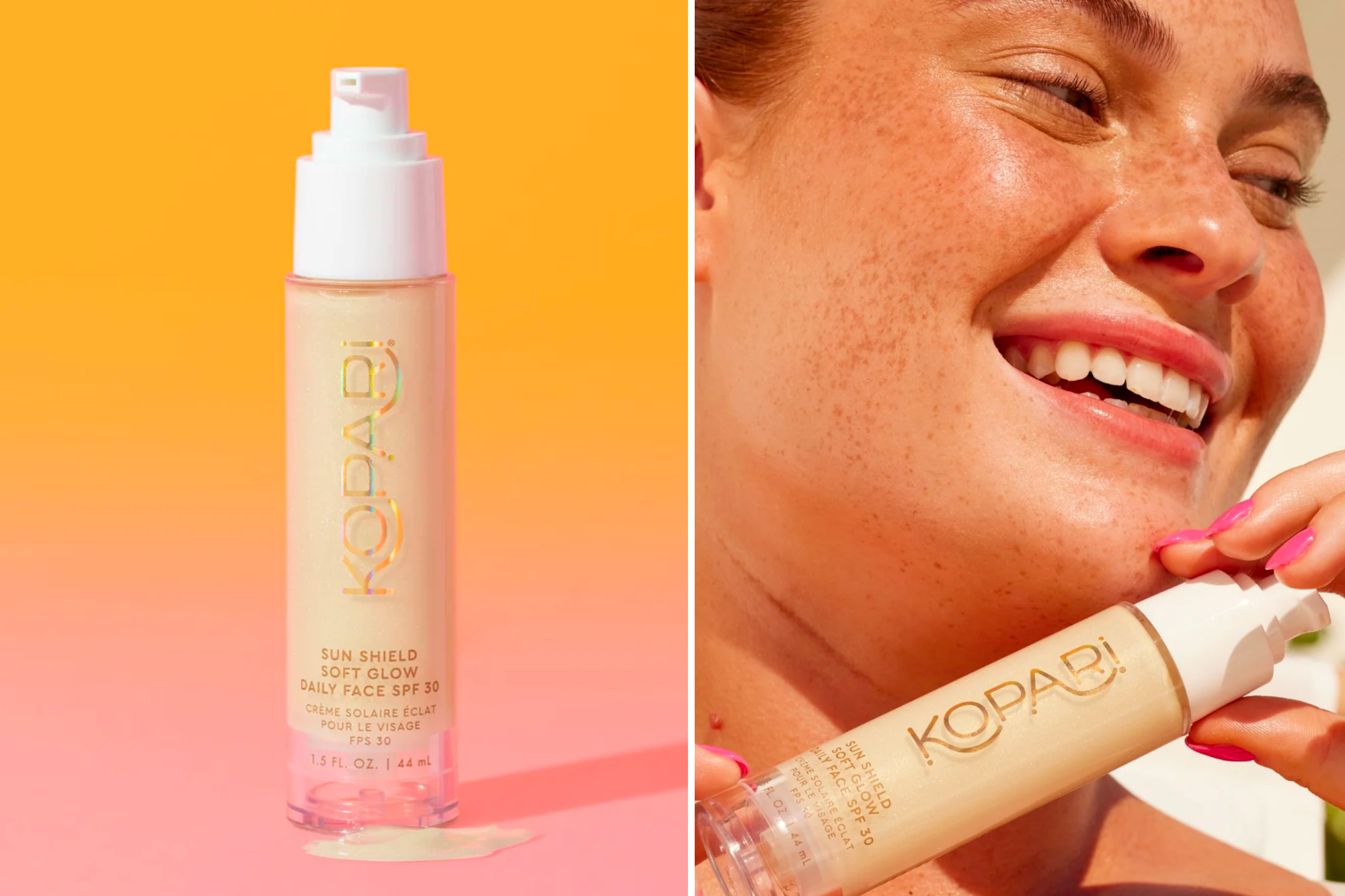 Kopari Sun Shield Soft Glow Daily Face SPF 30 Sunscreen
