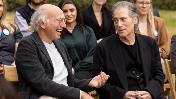 Larry David Remembers 'Brother' Richard Lewis After His Death: 'Today He Made Me Sob'