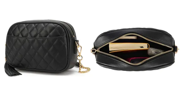 Lola Mae Quilted Crossbody Bag