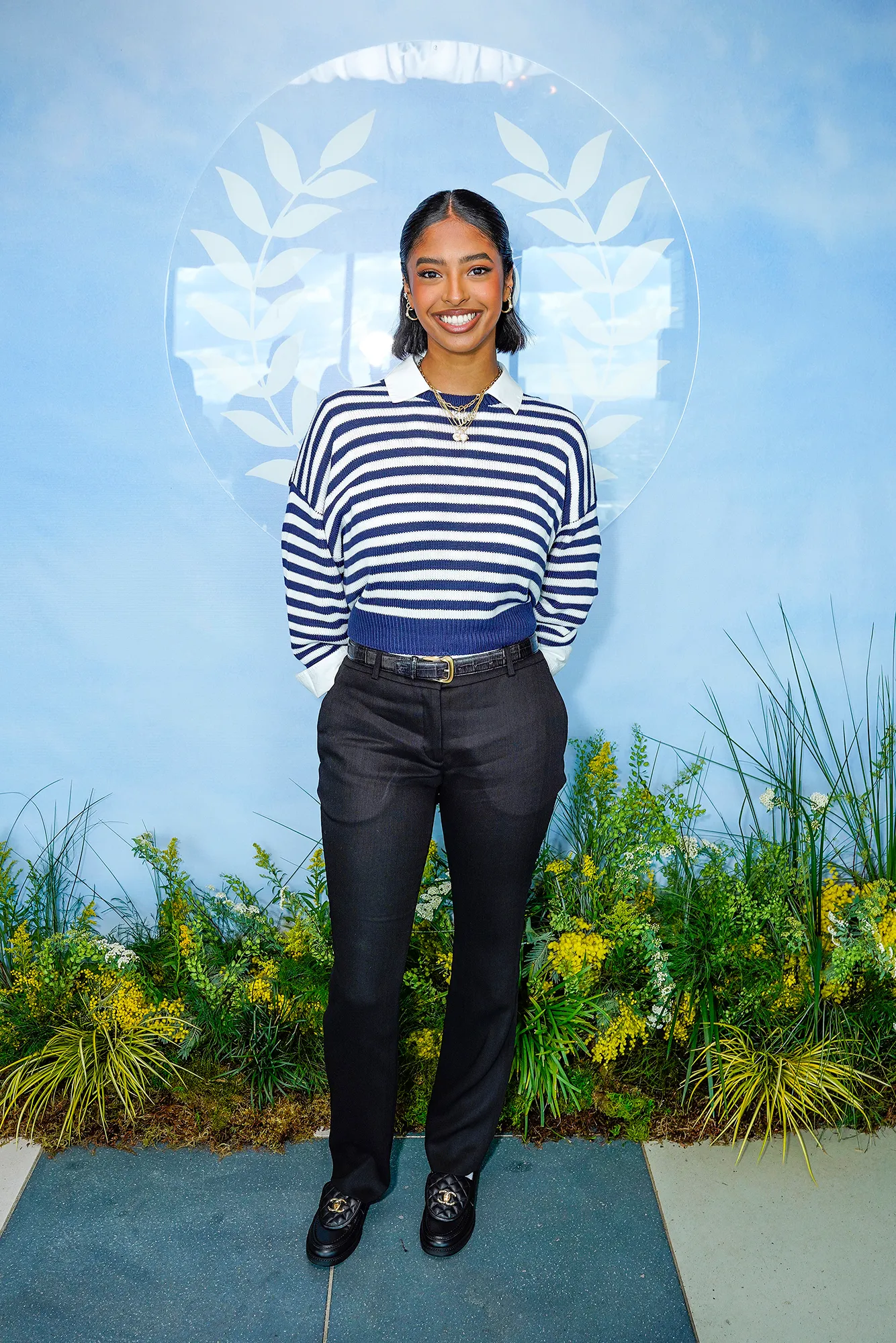 Natalia Bryant at the Victoria's Secret "Going Places" launch event in West Hollywood on February 7, 2024.