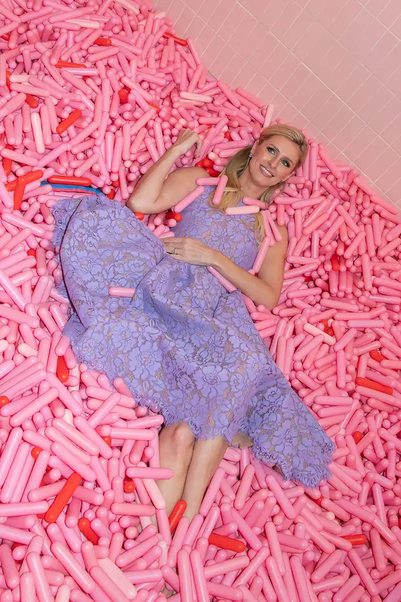 Nicky Hilton at the Museum of Ice Cream in New York City on February 6, 2024.