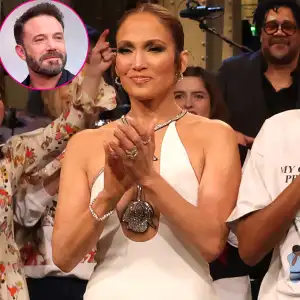 Jennifer Lopez Subtly Mouths 'I Love You' to Husband Ben Affleck During 'SNL' Credits