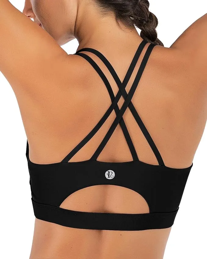 Running Girl Longline Sports Bra