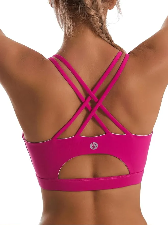 Running Girl Longline Sports Bra