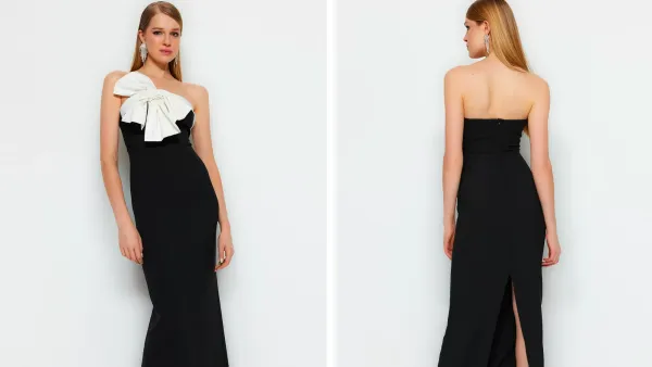 Trendyol Maxi Shift Evening Dress
