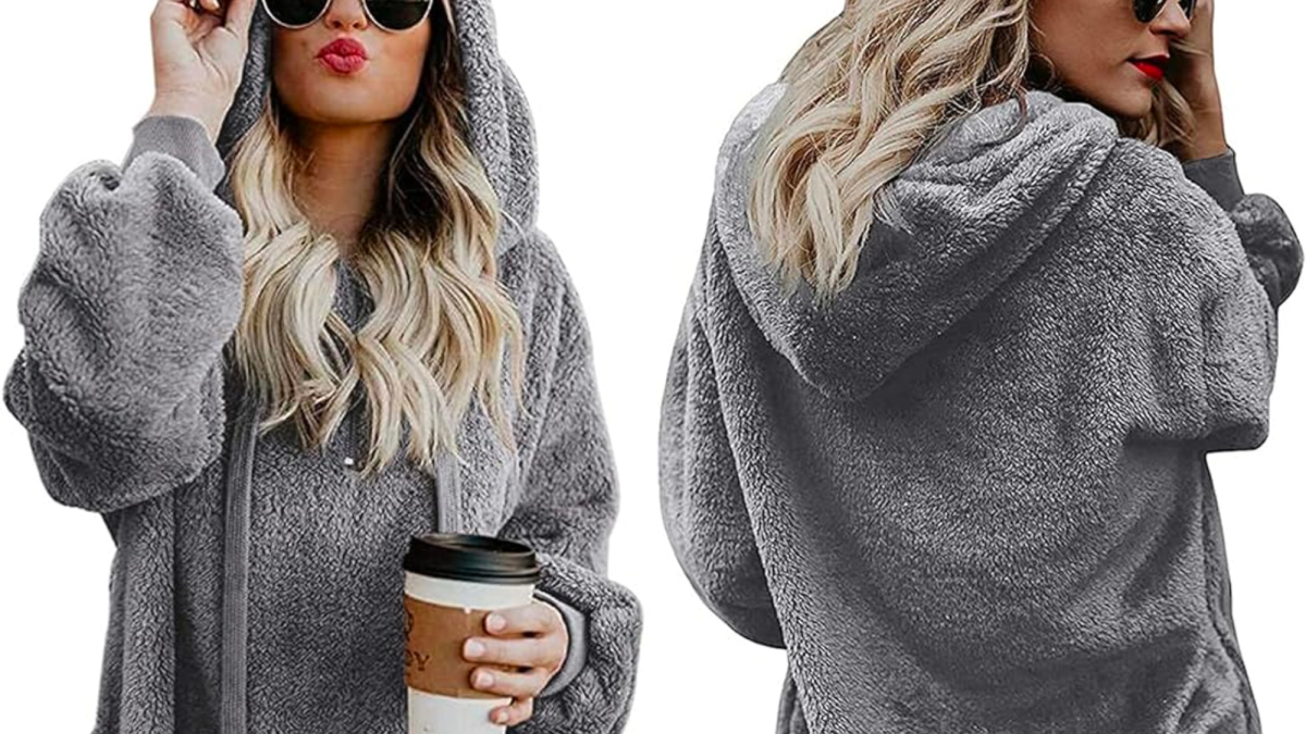 Yanekop Oversized Sherpa Pullover