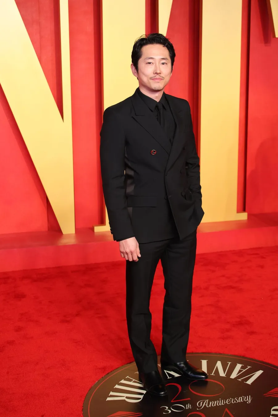 2024 Vanity Fair Oscar Party Red Carpet 785 Steven Yeun