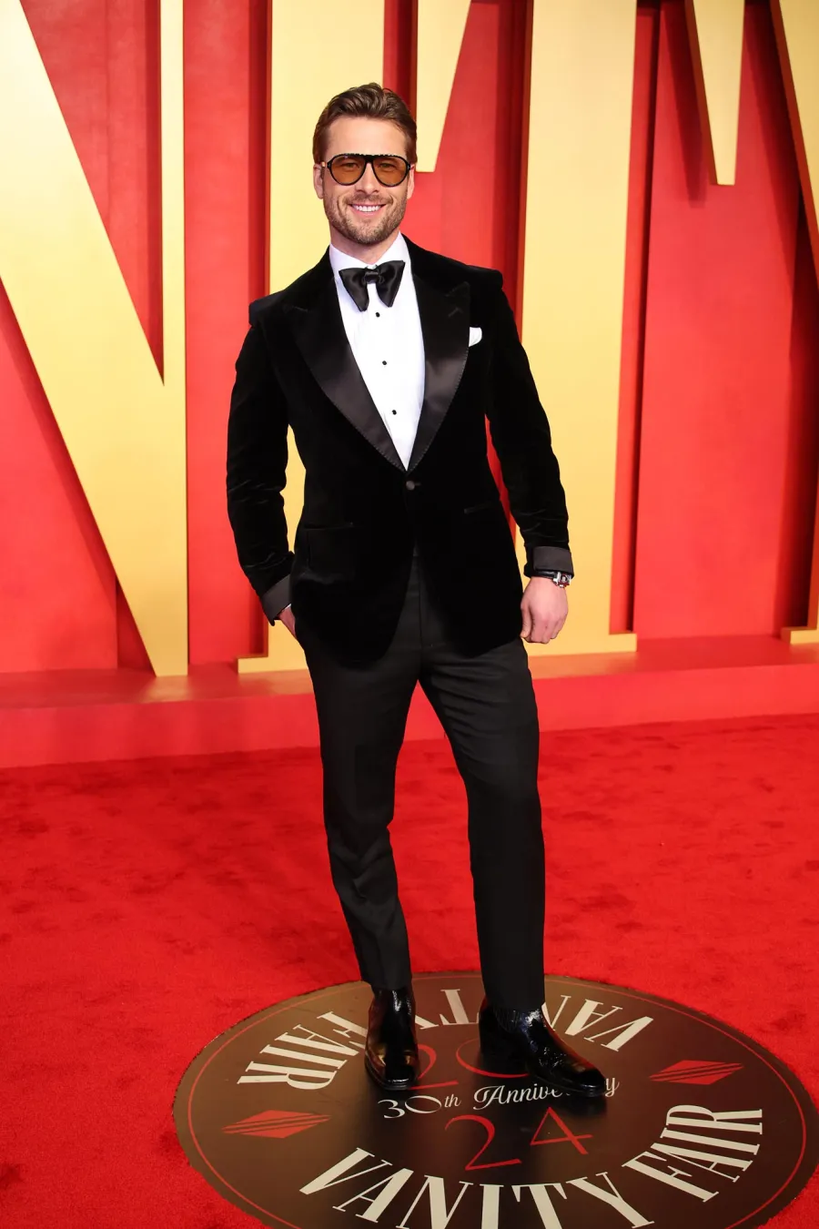 2024 Vanity Fair Oscar Party Red Carpet 805 Glen Powell