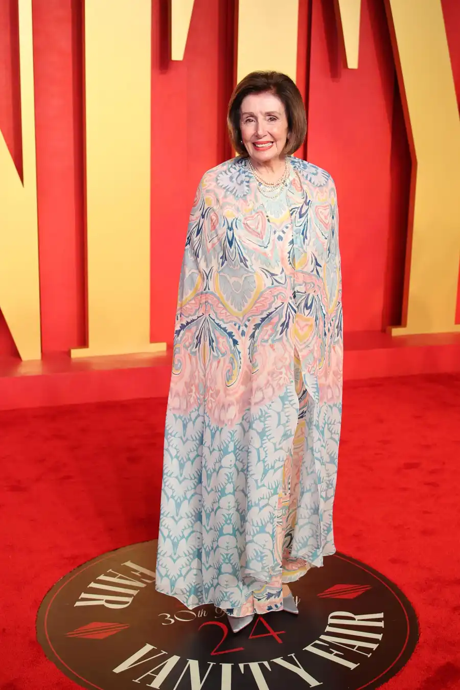 2024 Vanity Fair Oscar Party Red Carpet 819 Nancy Pelosi