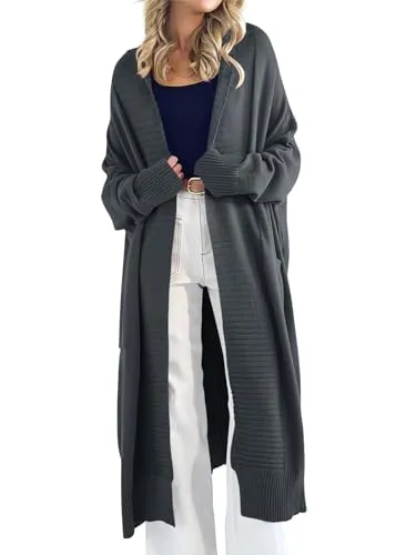 Danedvi Oversized Long Cardigan