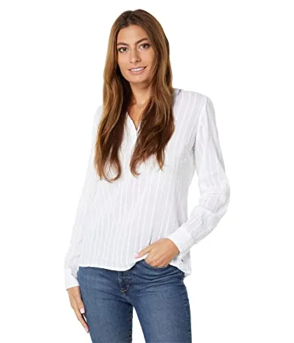 Tommy Hilfiger Women&rsquo;s Long Sleeve Y-Neckline Shirt