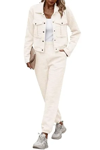 PRETTYGARDEN Womens 2 Piece Outfit