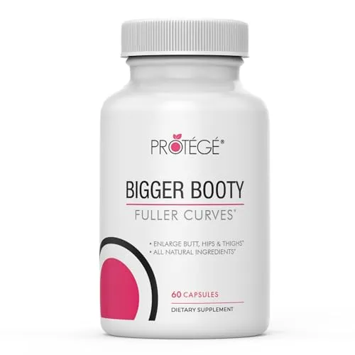 Prot&eacute;g&eacute; Bigger Booty Fuller Curves Premium Butt Enhancement Pills