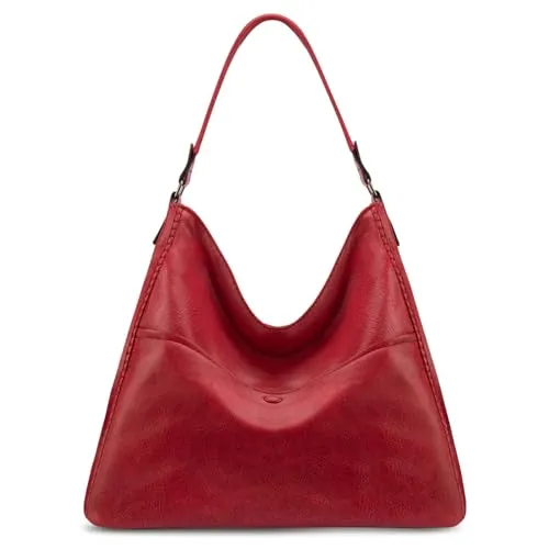 Montana West Large Hobo Bag for Women Large Shoulder Purses and Handbags Tote Purse MWW37-G918 RD