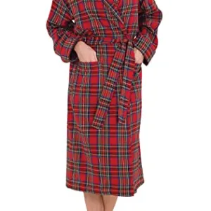 Best Budget Flannel: PajamaGram Long Women’s Flannel Bathrobe