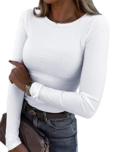 Roselux Long Sleeve Stretch Crewneck