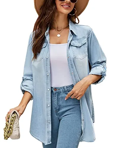 Kedera Chambray Jean Shirt