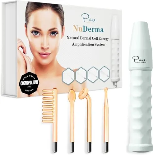 Pure Daily Care NuDerma Portable Handheld Skin Therapy Wand Machine