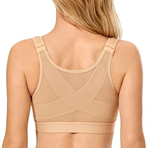 Delimira Front-Closure Posture Bra