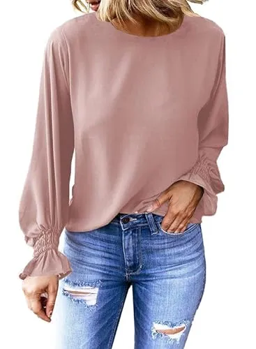 Dokotoo Elegant Bell Long Sleeve Top
