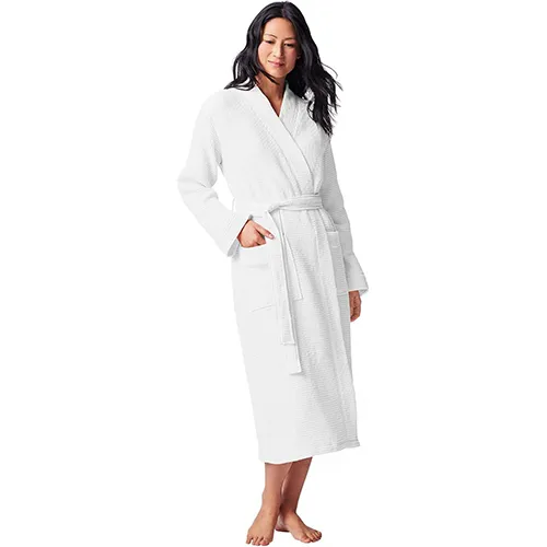 Coyuchi Unisex Organic Waffle Robe