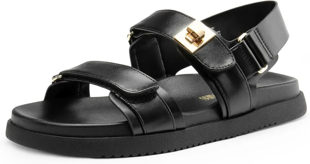 buckle sandals