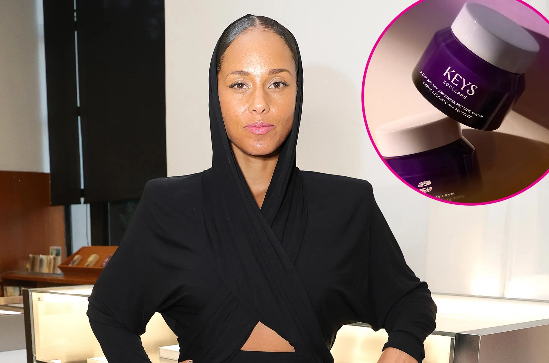 Alicia Keys Skincare Line Has a New Smoothing Peptide Cream That Is Worth Singing About 319