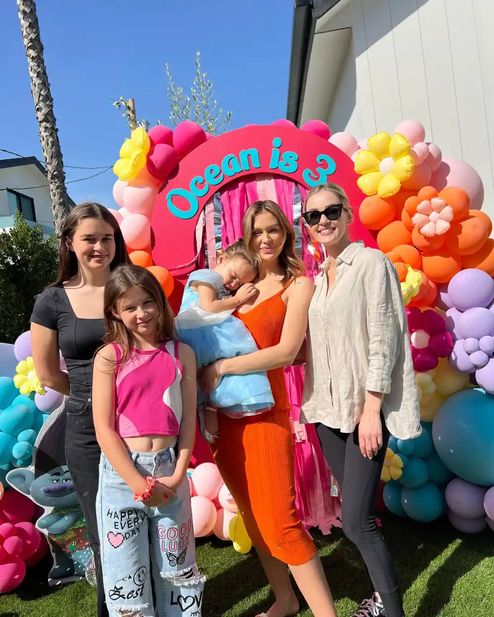 Ambyr Childers and Daughters Help Pregnant Lala Kent Celebrate Ocean&rsquo;s 3rd Birthday