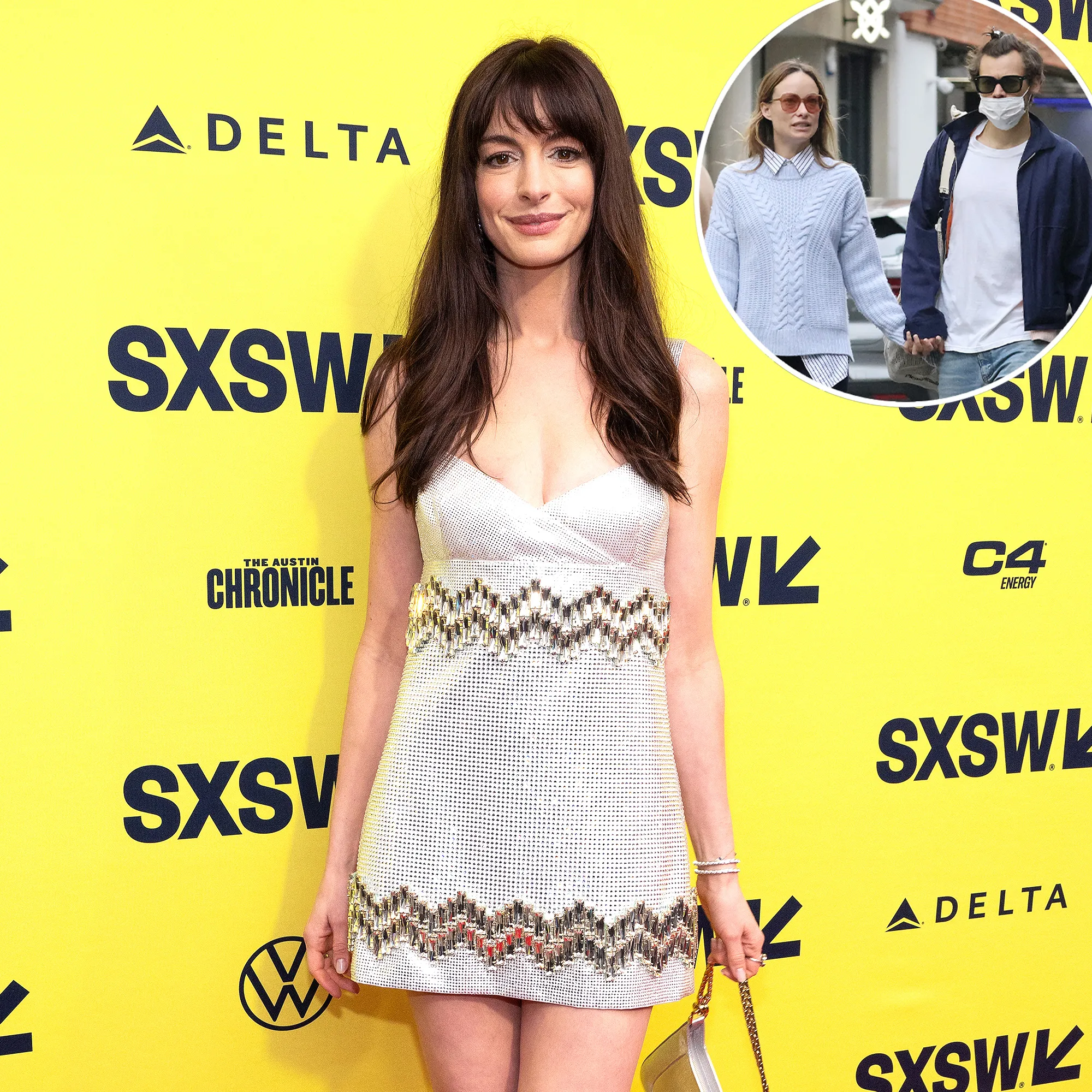 Anne Hathaway Denies Harry Styles and Olivia Wilde Inspired The Idea of You