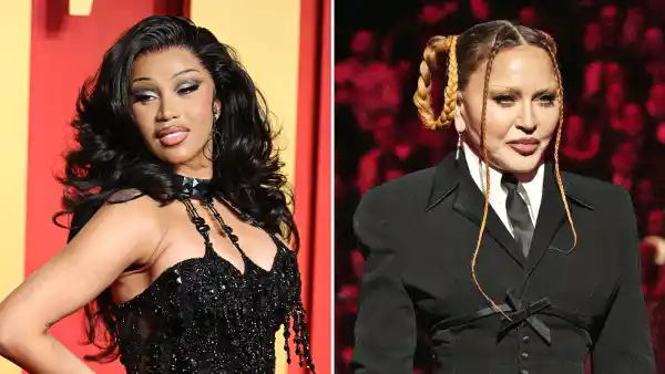Cardi B joins Madonna During Her Celebration Show in Los Angeles