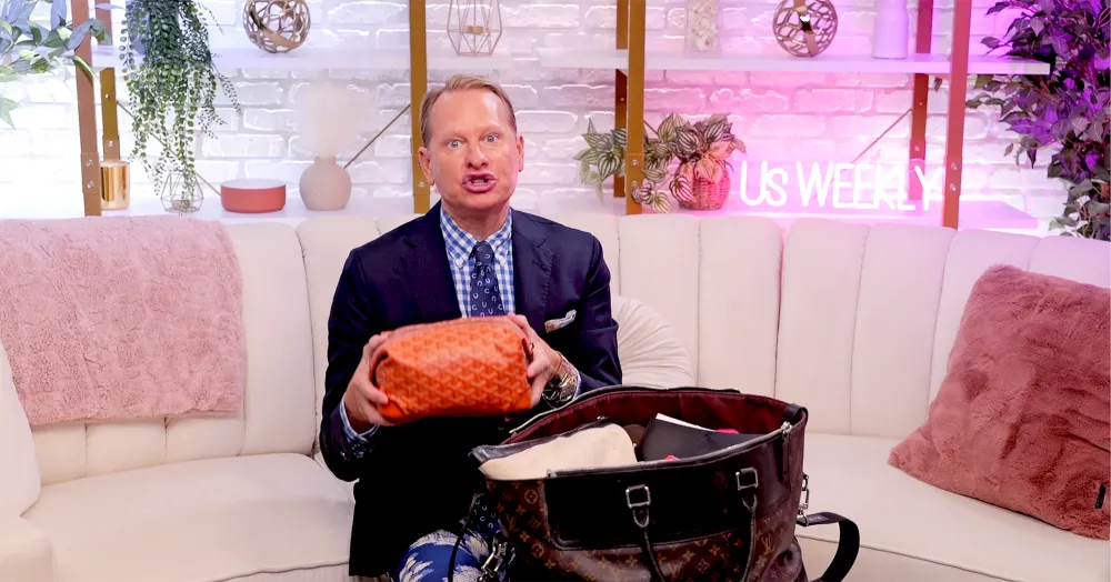 Carson Kressley Carries Fake Candles Horse Riding Gloves and 50 Other Items With Him When Traveling