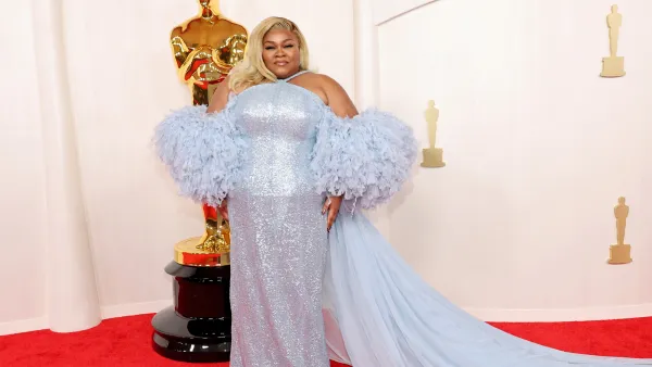 DaVine Joy Randolph Turns Heads in Powder Blue Gown at the 2024 Oscars