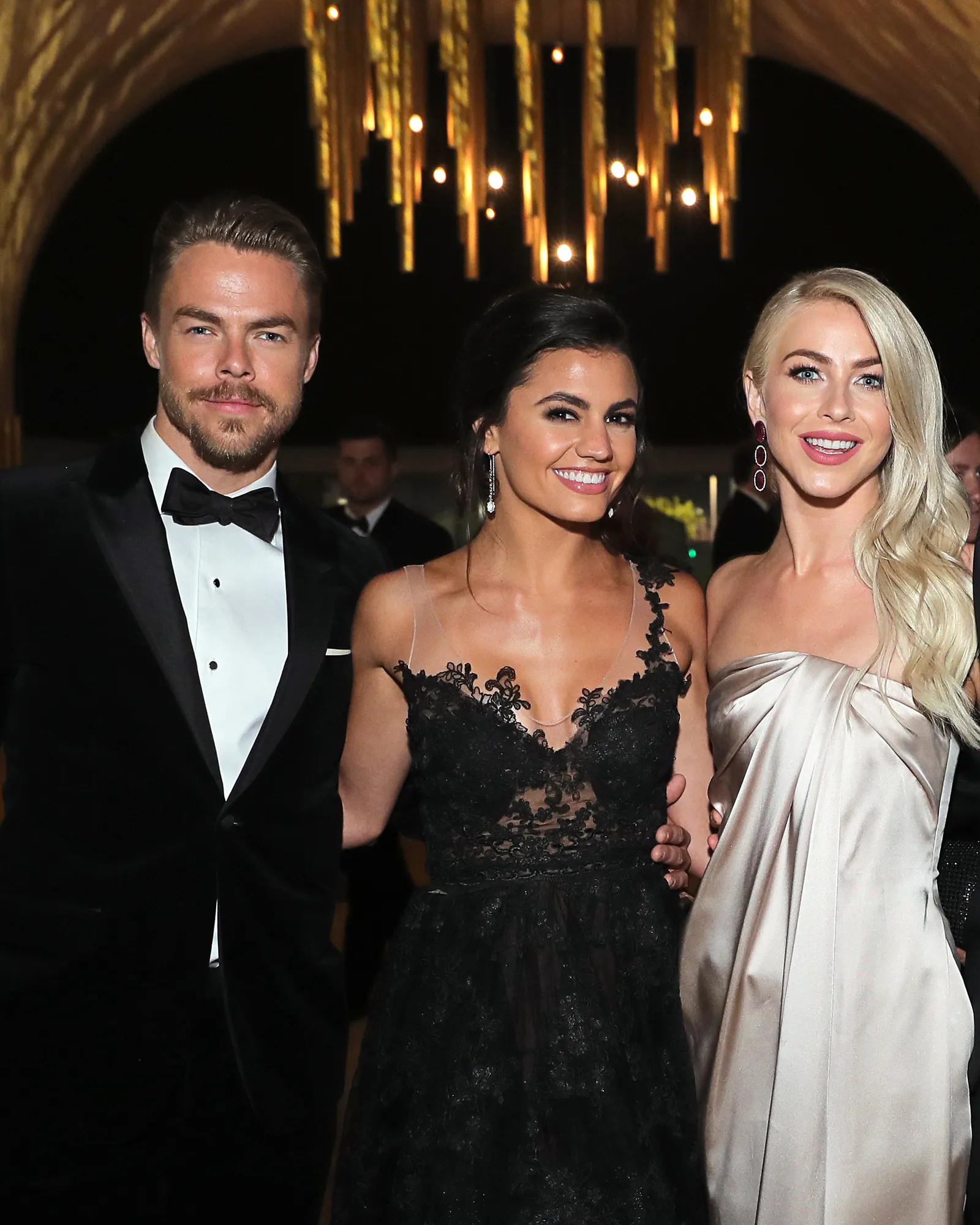 Derek Hough and Hayley Erbert Support Julianne Hough