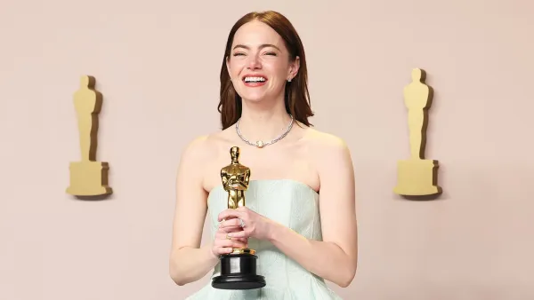 Emma Stone Says She Wouldve Busted the Most Industrial Zipper on the Planet during Im Just Ken