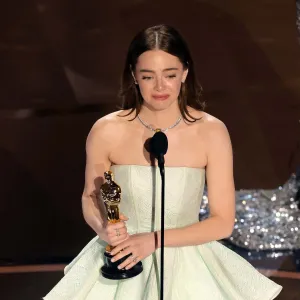 Emma Stone Wins Best Actress for Poor Things at the Oscars